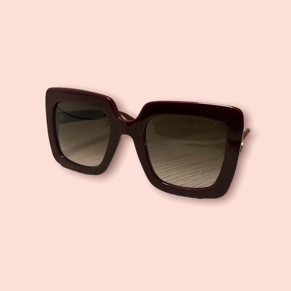 Gucci Accessories - Gucci Deep Red Color Frame AVAILABLE